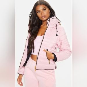 Light Pink Puffer Coat